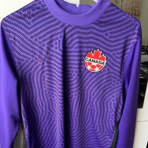 Nike Canada 🇨🇦 goalkeeper long sleeve jersey NWNT